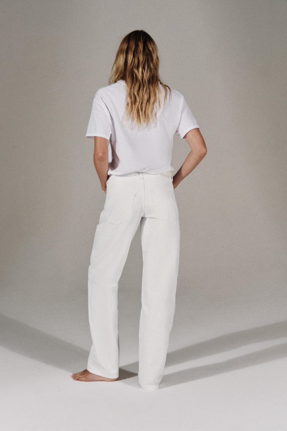 ХЛОПКОВАЯ ФУТБОЛКА В СТИЛЕ РУСТИК — ZARA