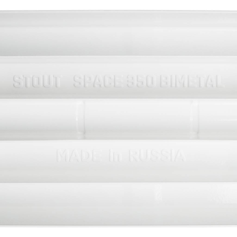 STOUT Space 350 12 секций радиатор биметаллический боковое подключение