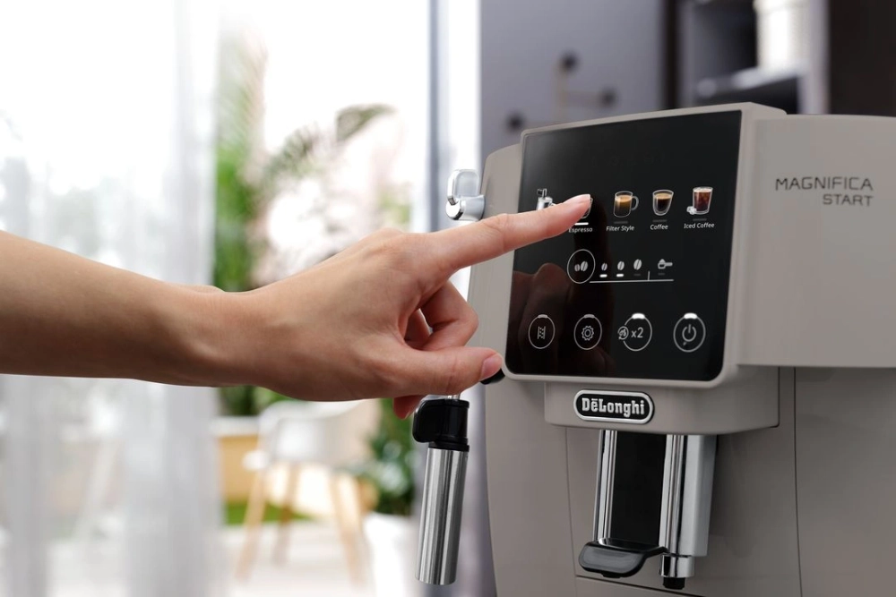 Кофемашина Delonghi Magnifica Start ECAM220.50.BG 1450Вт бежевый/серебристый