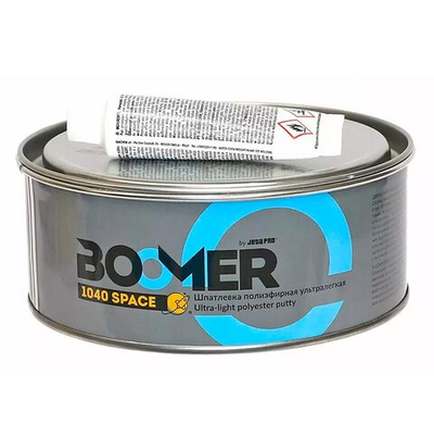 Шпатлевка полиэфирная универсальная Boomer Space (0,5+0,015 кг) (10269897)
