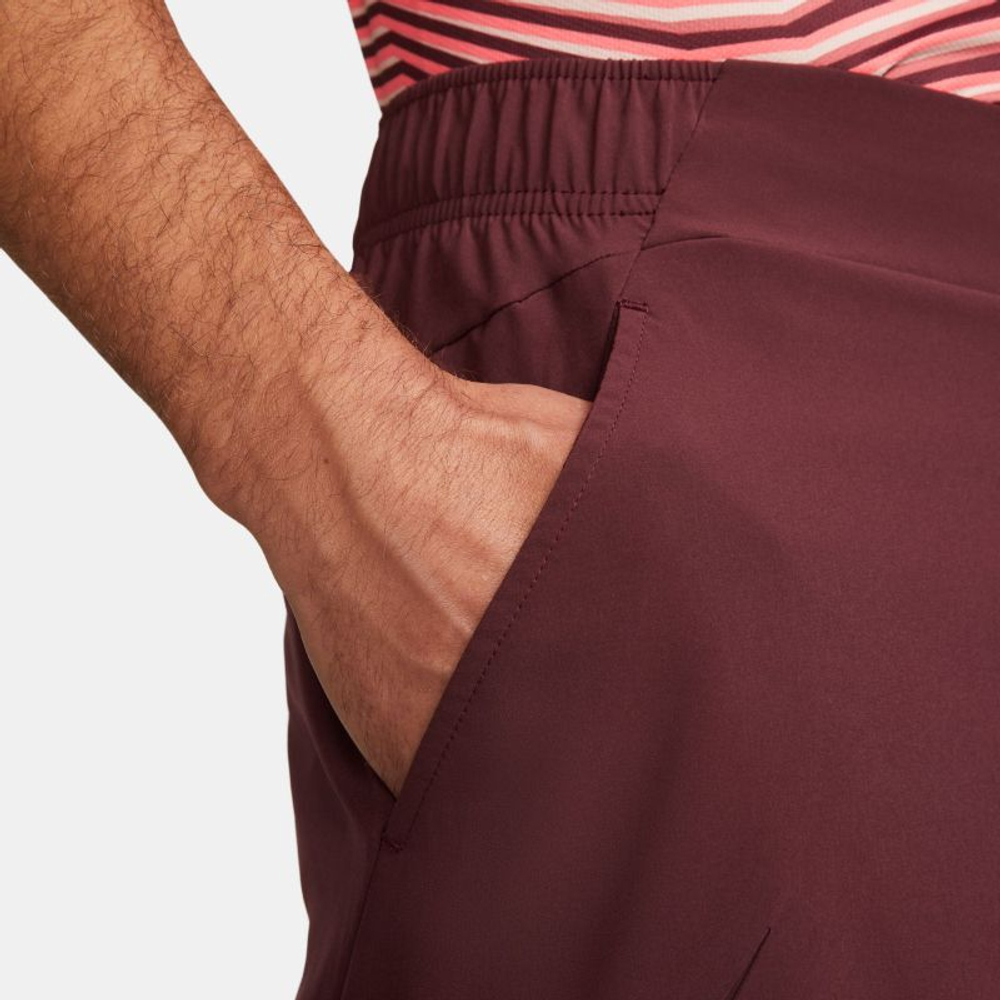 Мужские теннисные шорты Nike Dri-Fit Slam Tennis Shorts - night maroon/white