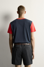 ФУТБОЛКА КЛАССИЧЕСКОГО КРОЯ В СТИЛЕ КОЛОР-БЛОК — ZARA
