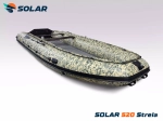 Лодка надувная моторная solar-520 strela jet tunnel