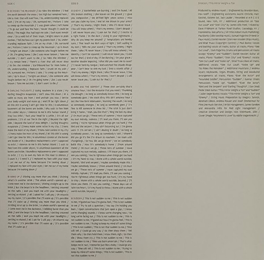Interpol / This Mirror Weighs A Ton (2LP)