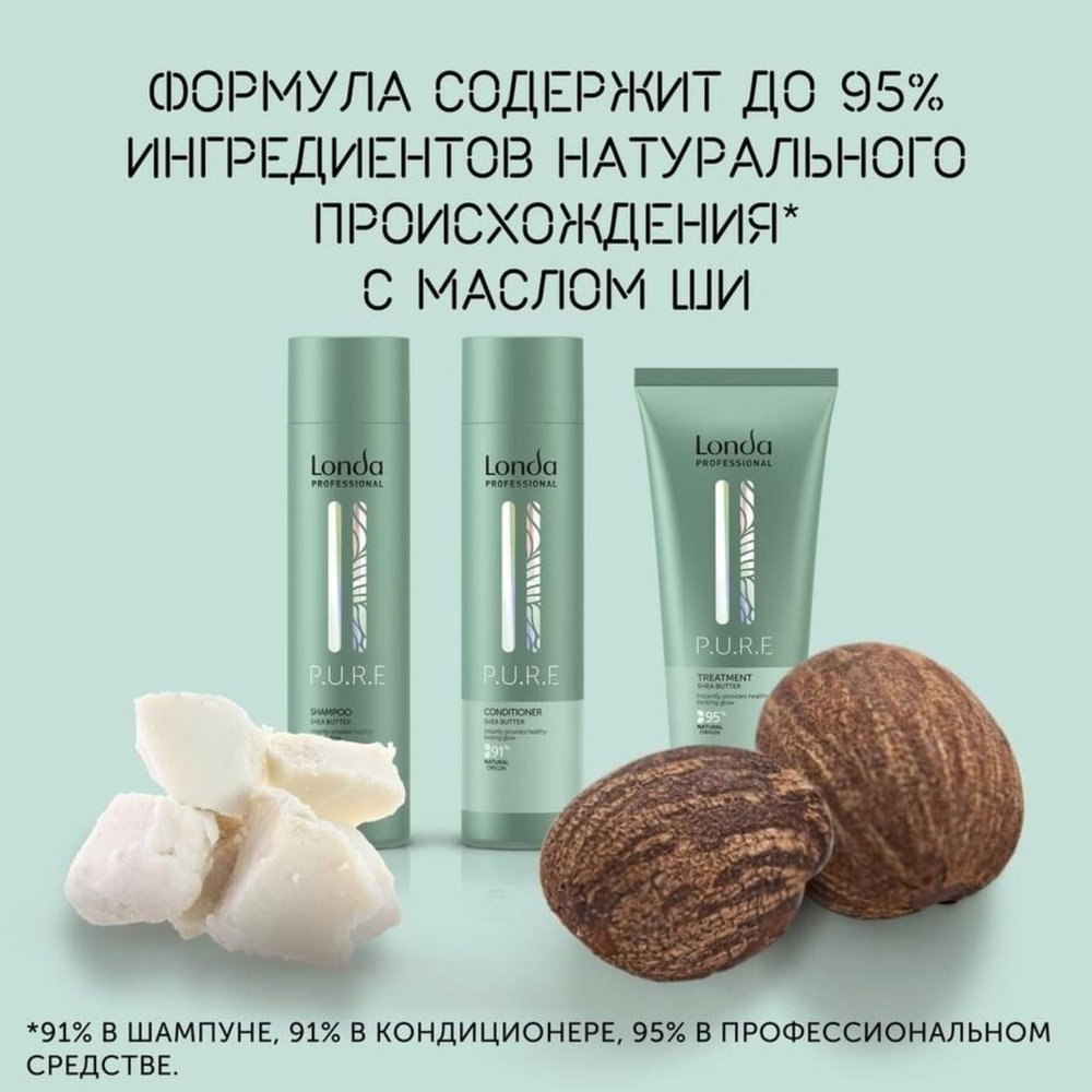 Londa Professional P.U.R.E шампунь, 250 мл NEW