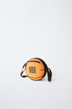 ZARA СУМКА NBA В ФОРМЕ МЯЧА – MULTI TEAMS, ОРАНЖЕВЫЙ