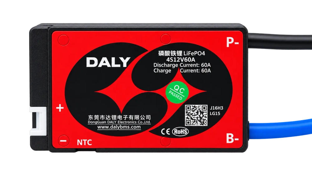 BMS плата LiFePo4 12v 60A