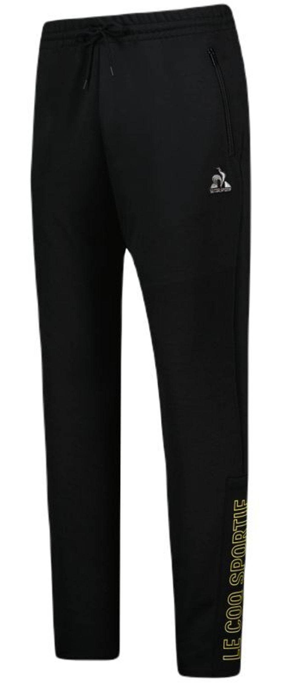 Мужские теннисные штаны Le Coq TECH Pant Tapered N°1 SS23 - черный