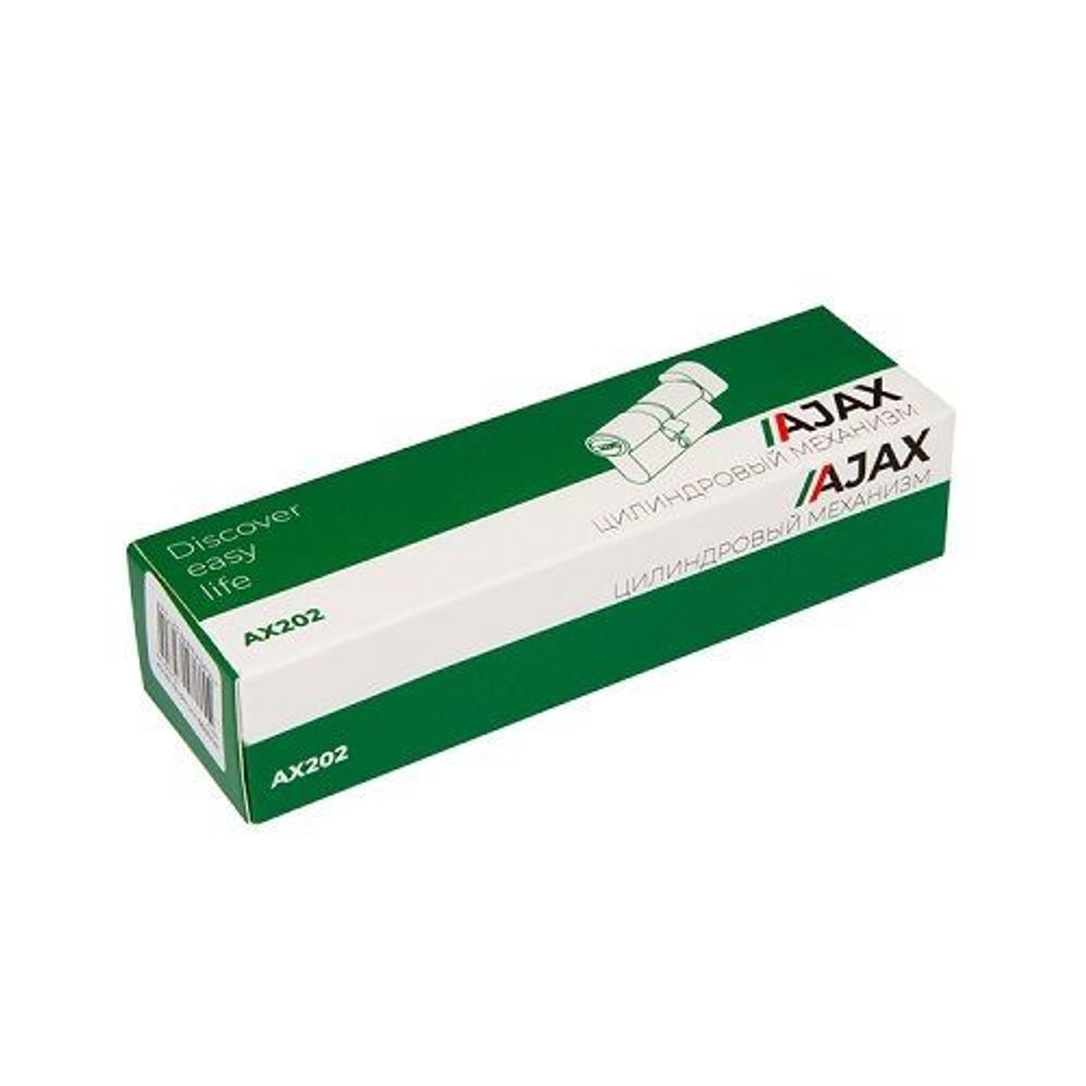 Цилиндровый механизм с вертушкой AJAX AX202/120 (55+10+55) CP хром 5 кл /41301/