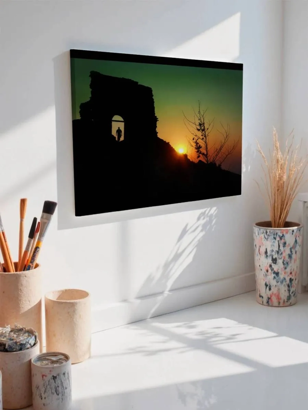 Картина на стену 40 X 50 Закат в горах
