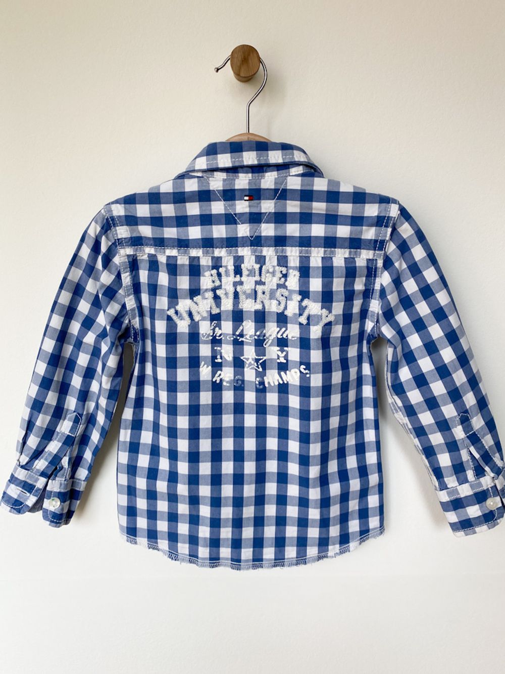 Хлопковая рубашка Tommy Hilfiger, 98