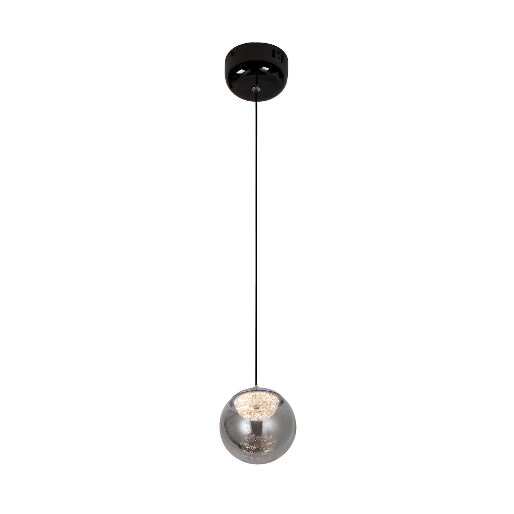 Подвесной светодиодный cветильник Modelux ML.2338.150 BK-CR