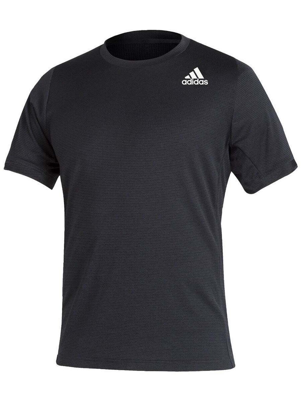 Футболка мужская теннисная Adidas Tennis Freelift T-Shirt M - black/white