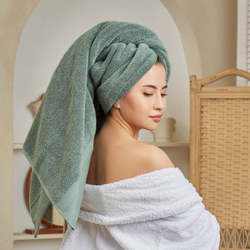 Полотенце для СПА 84х152 Onsilk Шанти оливковое
