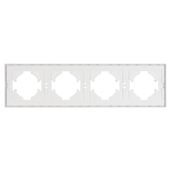 Рамка пластиковая FRM-TENDO-SFPL-4-WH (Arlight, -) 054656