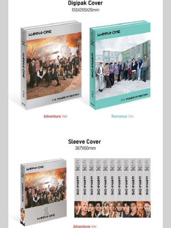 Альбом Wanna One - 1 1 POWER OF DESTINY 2 Version SET