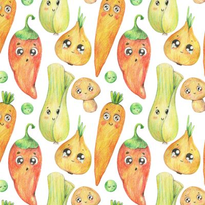 Овощной паттерн