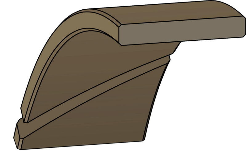 A256-050/1 Опорно-направляющее кольцо из фенольной смолы  50-55-15