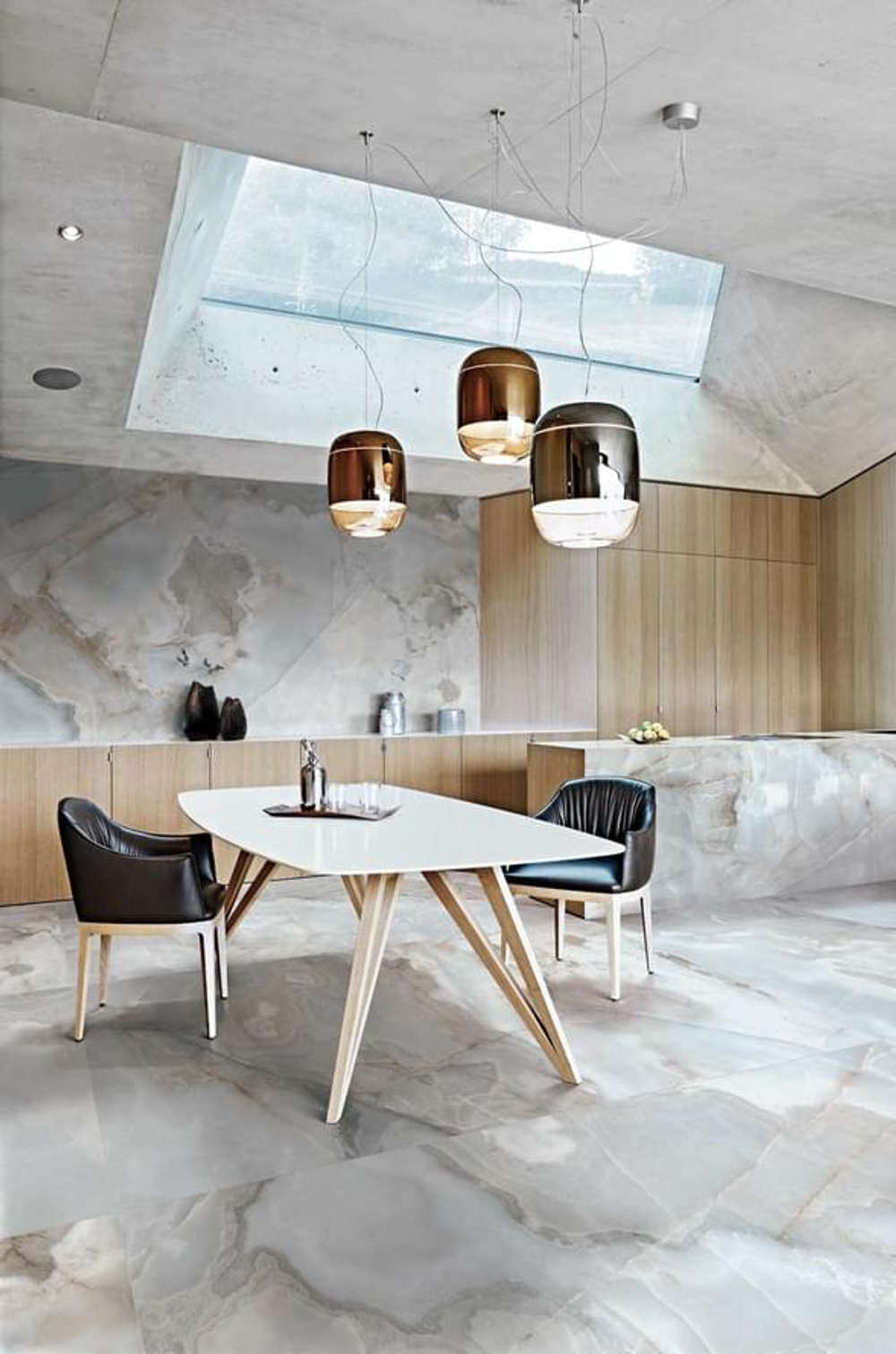 Rex Ceramiche Reves Bleu Glossy 160x320