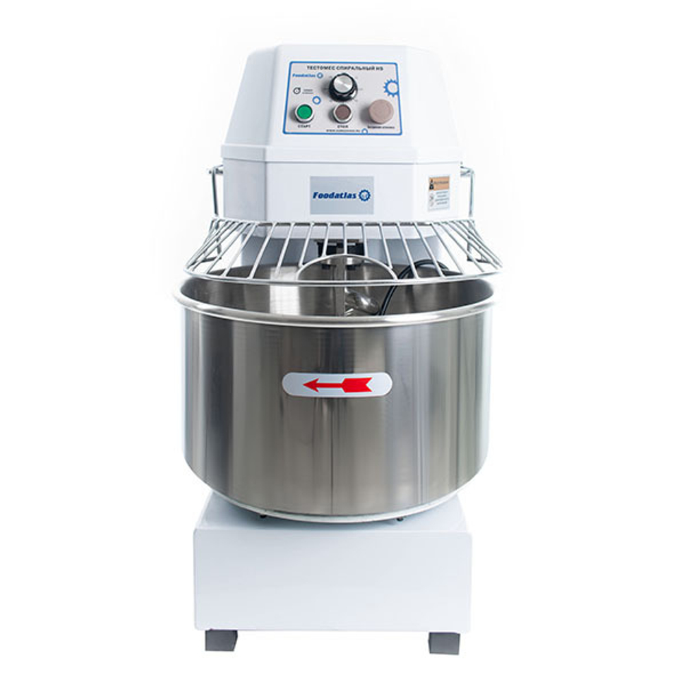 Тестомес спиральный HS-50 Foodatlas Eco 220В