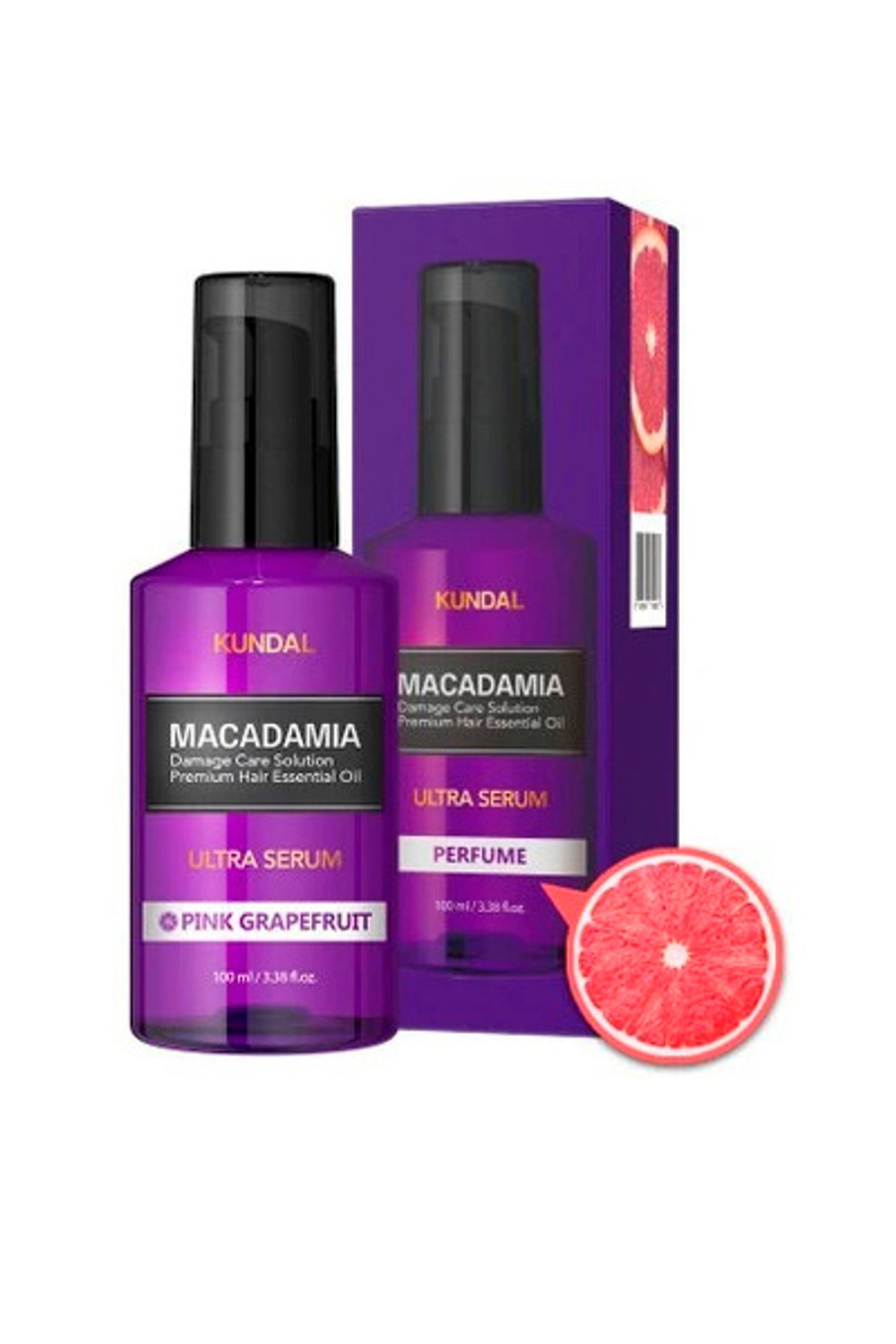 Kundal Macadamia Ultra Serum Pink Grapefruit 100 ml