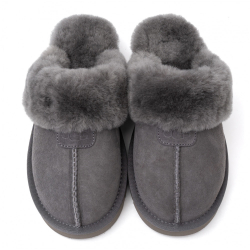 UGG Mens Slippers Scufette Grey