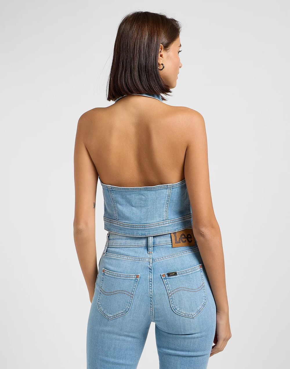 Топ женский LEE DOUBLE SEAMED HALTER