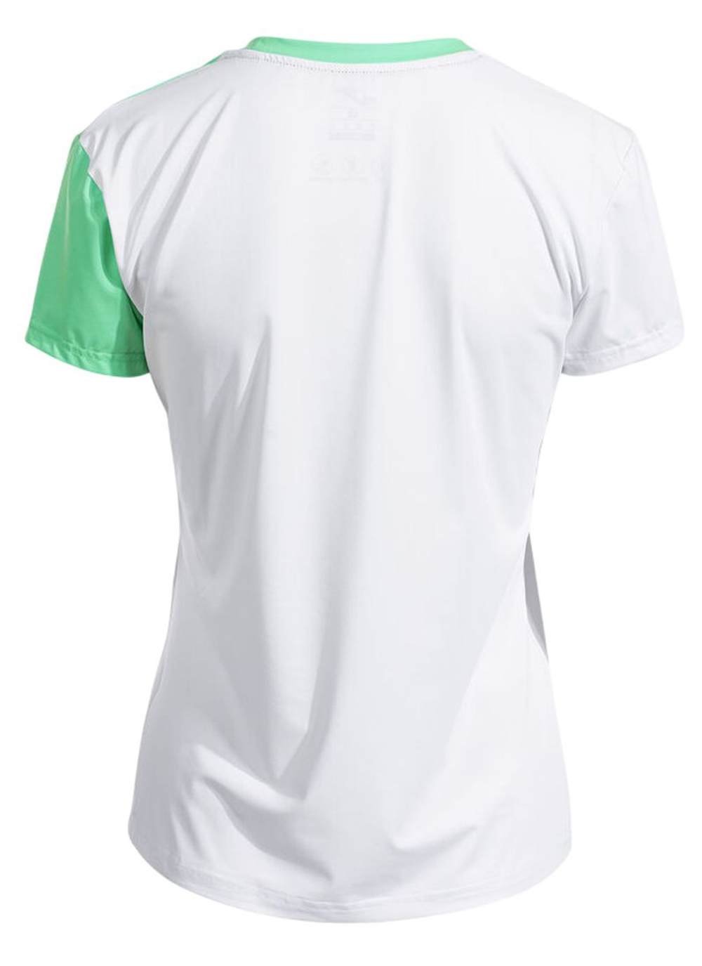 Женская футболка Joma Smash Short Sleeve - white/green