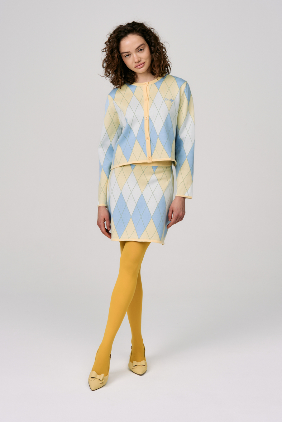 Кардиган "Argyle Code"
