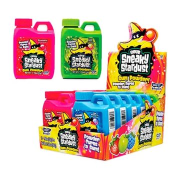 Kidsmania кислый порошок-жвачка Sneaky Stardust, Звездная пыль, 55г (США)