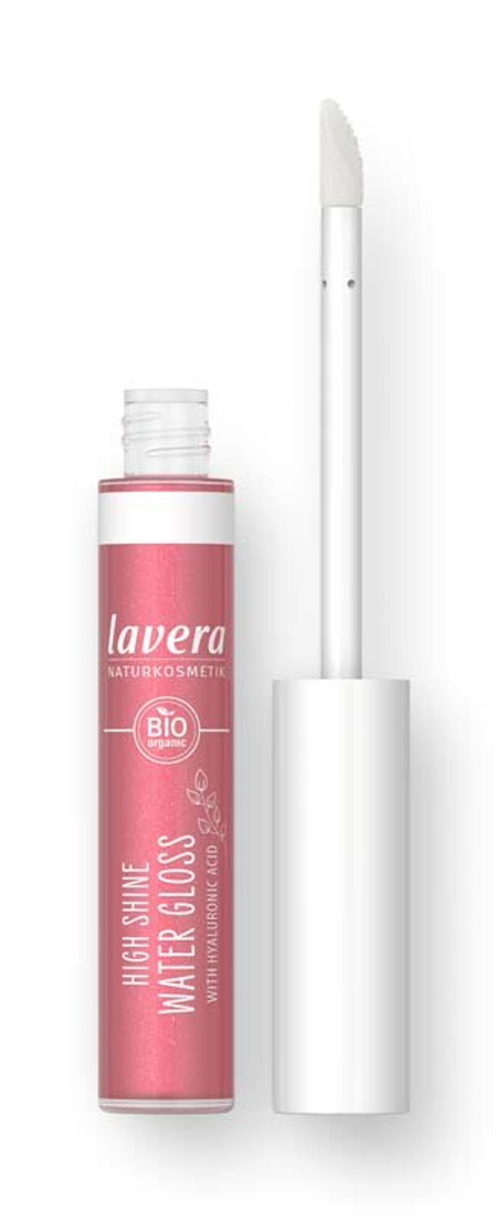 Блеск для губ High Shine Water Gloss - Pink Lagoon 04 Lavera Naturkosmetik, 5 мл