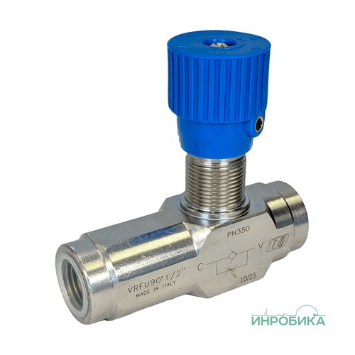 Дроссель с обратным клапаном VRFU 90 1/2" V0583