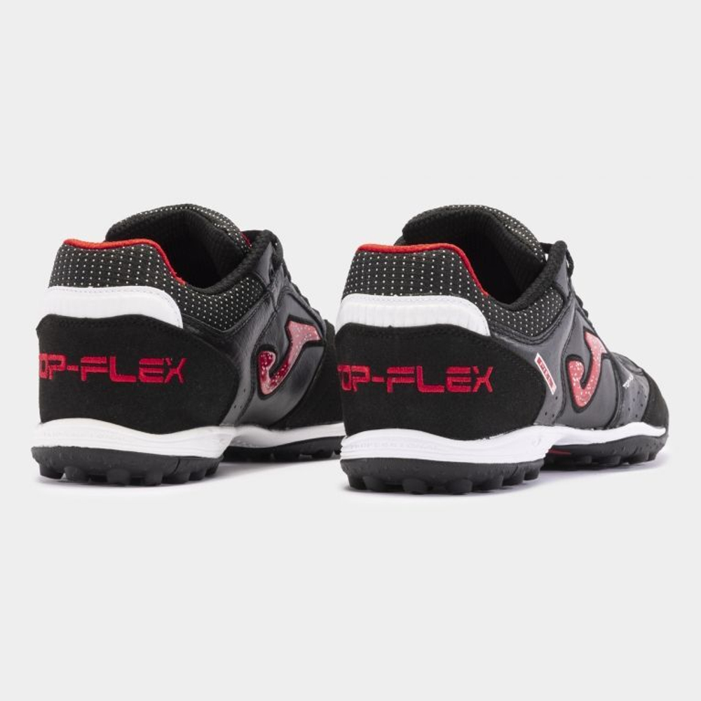 Сороконожки для футбола Joma TOP FLEX 2401 NEGRO ROJO TURF