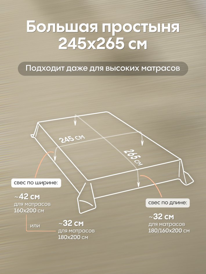 Комплект из египетского хлопка «Тепло леса»