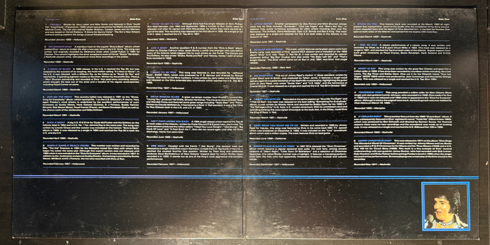 Elvis Presley – Blue Rhythms 2LP (Европа 1984г.)Т