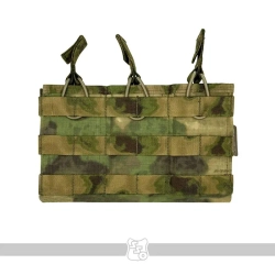 АКМ 3 MOLLE. Сумка для 3 магазинов АК без клапана