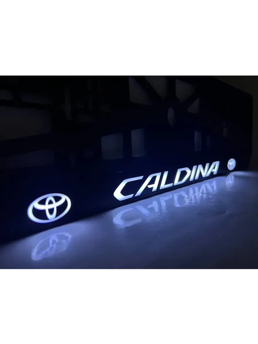 LED рамка. TOYOTA CALDINA.