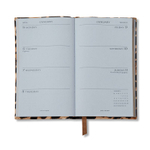 Smythson Ежедневник-блокнот 2026 Panama Weekly Diary, Nile Blue