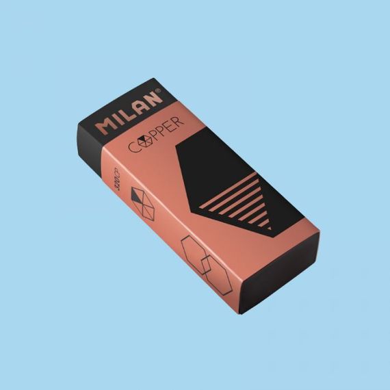 Pozan/ластик/Box 20 plastıc erasers mılan 320 copper