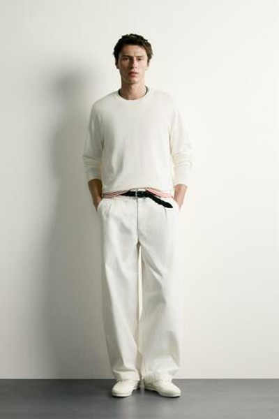 БАЗОВЫЙ СВИТЕР КЛАССИЧЕСКОГО КРОЯ — ZARA
