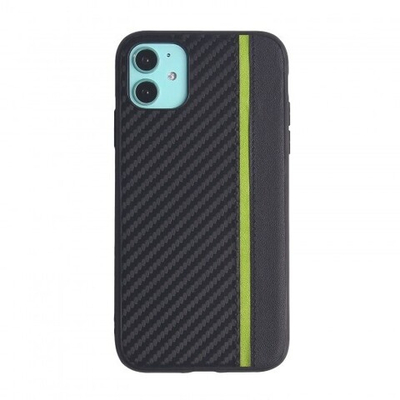 Чехол для iPhone 11 карбоновый , 012465 Красный