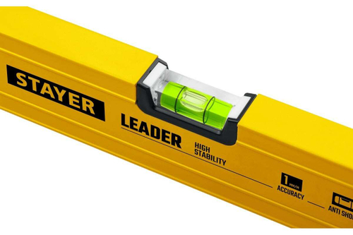 Cтроительный фрезерованный уровень STAYER Leader 1500 мм 3466-150_z01