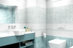 Бордюр Alma Ceramica BWA60ALS016 Alaris 6x60 голубой / бежевый глянцевый полосы