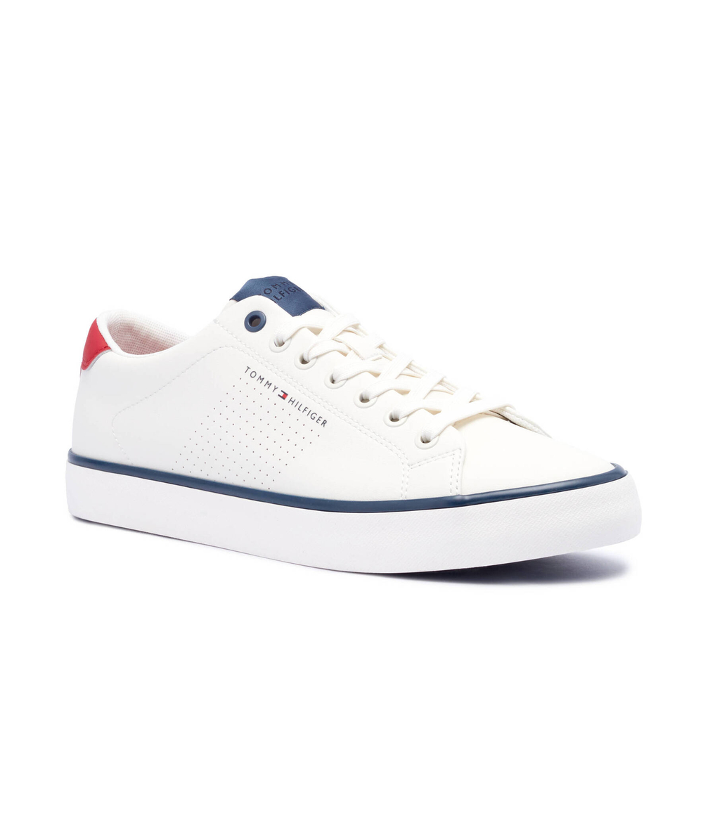 Кожаные кроссовки Tommy Hilfiger - белый(FM0FM05110)