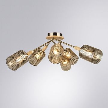 Потолочная люстра 6*Е27 A4536PL-6AB бронза Maria Arte Lamp