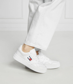 Кожаные кроссовки Tommy Jeans - белый(EN0EN02505)