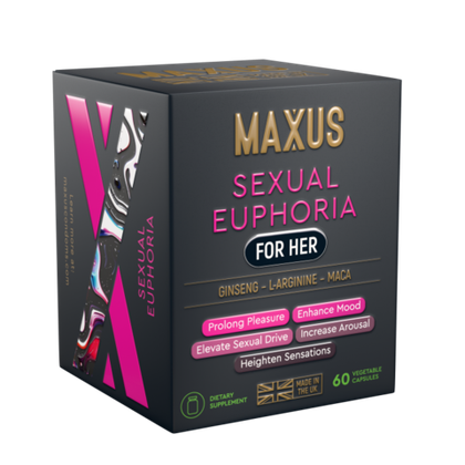 MAXUS Sexual Euphoria for her - БАД Сексуальная Эйфория для неё, 60 капсул