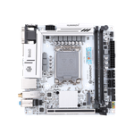 Материнская плата HUANANZHI B660M-ITX, Socket1700, Mini-ITX, Retail, 2xDDR4, PCIe5.0, 1xM.2, 2.5GLAN, M.2 WiFi, 4xUSB2, 6xUSB3, VGA, 2xHDMI, DP (HNZ-B660M-ITX)