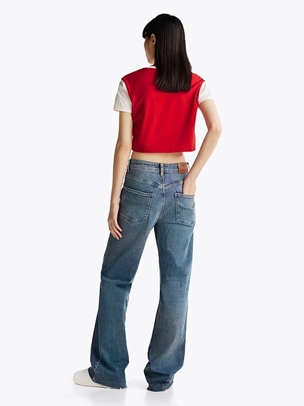 Футболка женская TOMMY JEANS TJW REG CRP VARSITY