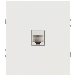Розетка ЭРА Arktik 16-3107-08 информационная RJ45 белый матовый | Эра Arktik